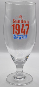 Kronenbourg 1947 2023 50cl beer glass glass