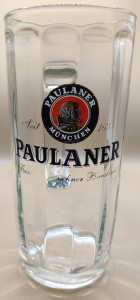 Paulaner Tankard glass