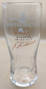 Smithwick's 2009 pint glass glass