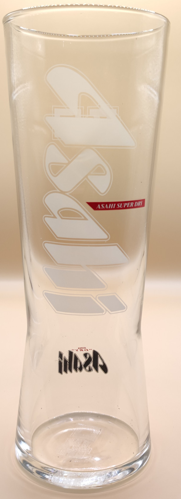 Asahi Super Dry 2017 50cl glass Nicks Beer Glass Collection