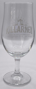 Killarney 25cl beer glass
